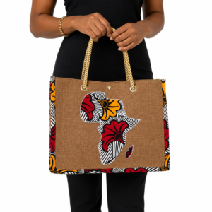 Sac à main Carte d’Afrique FLEURBA