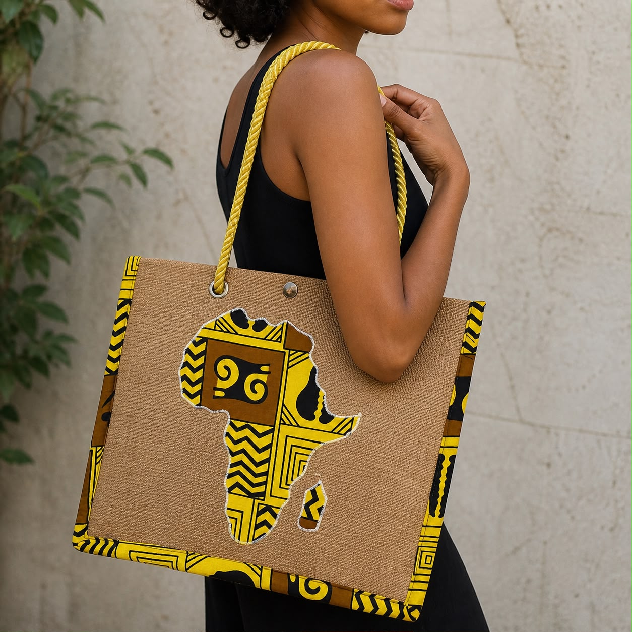 Sac à main Carte d’Afrique NIA